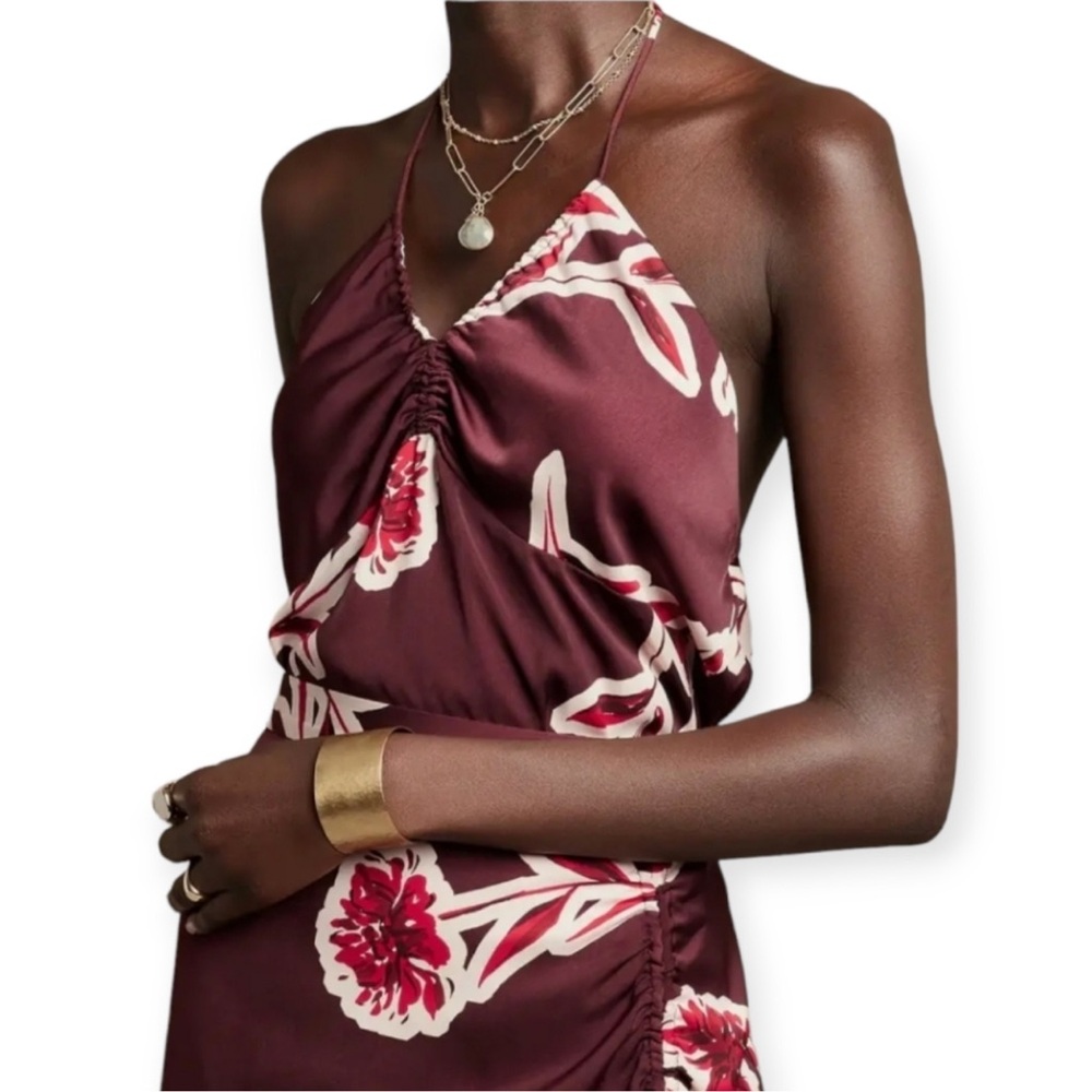 ☀️ BANANA REPUBLIC FACTORY Satin Halter Camisole
